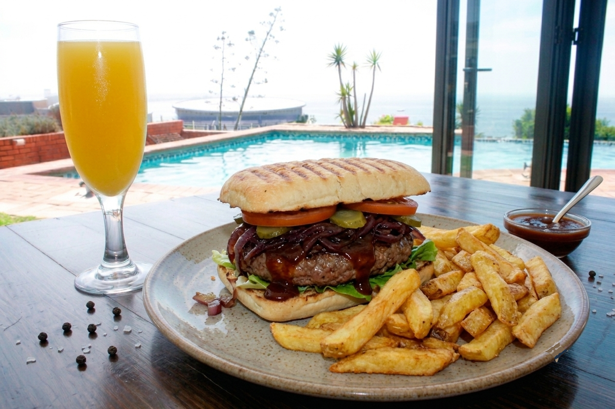 Blackbeard's Panini Burger